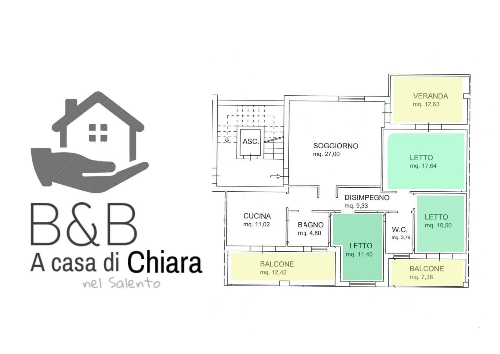 A Casa Di Chiara Διαμέρισμα Λέτσε Εξωτερικό φωτογραφία